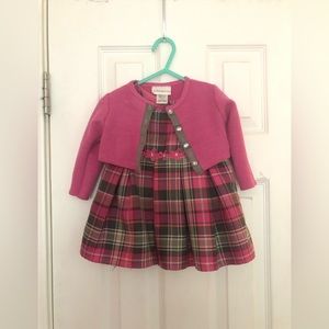 12 month sweater dress combo by Sweet Heart Rose.